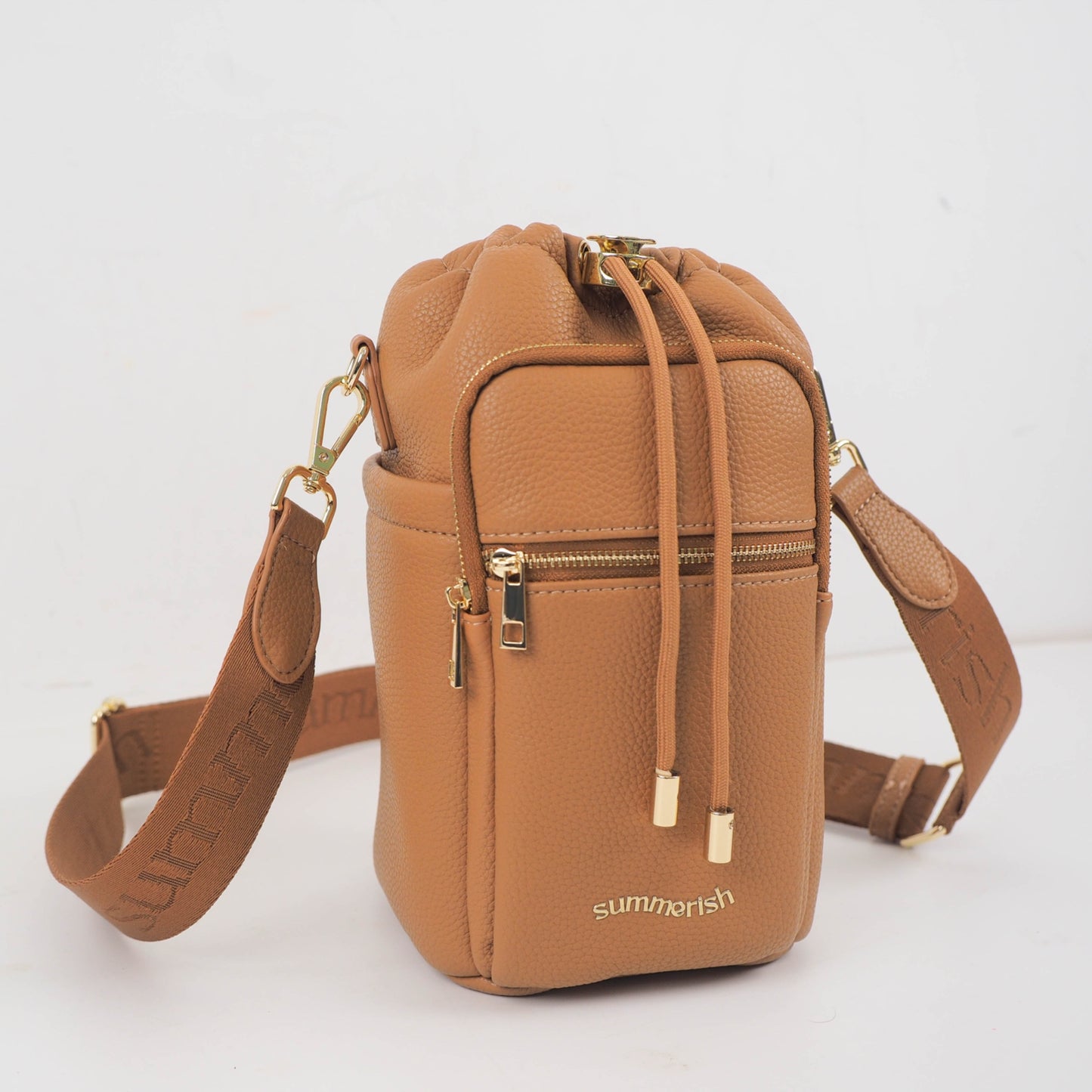 Water Bottle Bag - Classic Tan